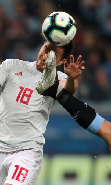 Uruguay draws with Japan 2-2 in Copa America